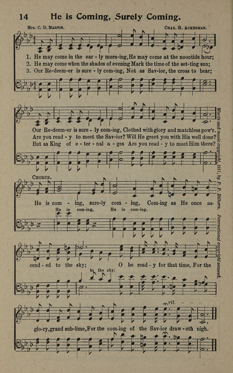 Hymns of the Second Coming of Our Lord Jesus Christ page 14