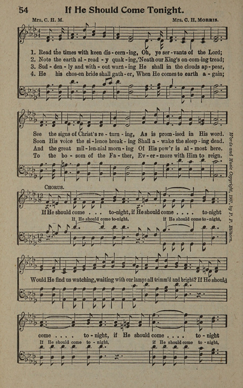 Hymns of the Second Coming of Our Lord Jesus Christ page 54