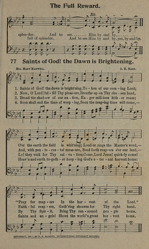 Hymns of the Second Coming of Our Lord Jesus Christ page 77