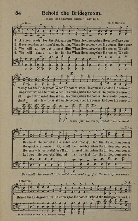 Hymns of the Second Coming of Our Lord Jesus Christ page 84