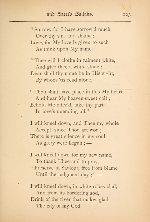 Holy Songs, Carols, and Sacred Ballads page 103