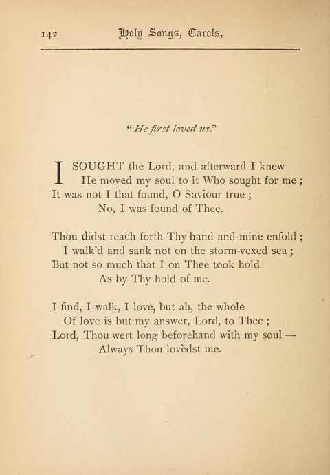 Holy Songs, Carols, and Sacred Ballads page 142