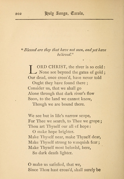 Holy Songs, Carols, and Sacred Ballads page 202