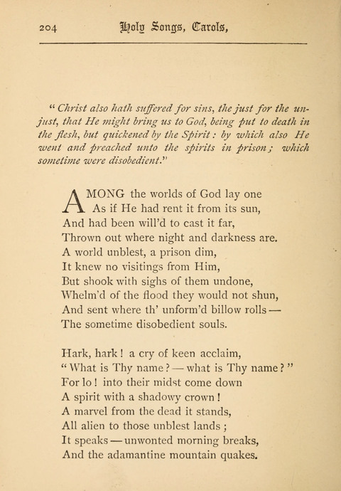 Holy Songs, Carols, and Sacred Ballads page 204