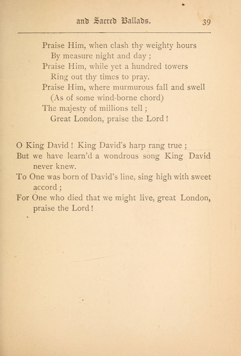 Holy Songs, Carols, and Sacred Ballads page 39