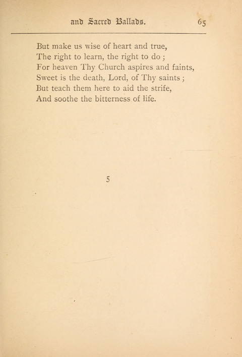 Holy Songs, Carols, and Sacred Ballads page 65