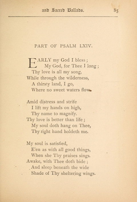 Holy Songs, Carols, and Sacred Ballads page 85