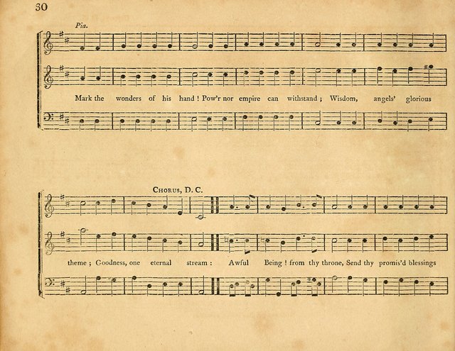 Hymns, Suitable for the Devotion of  Families and Churches: selected from various authors page 30