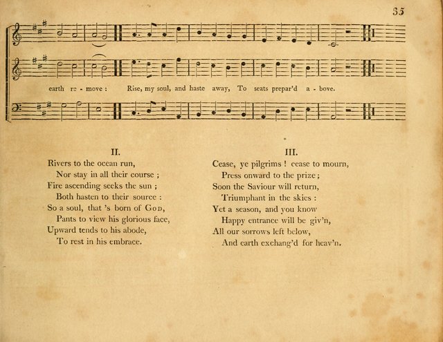 Hymns, Suitable for the Devotion of  Families and Churches: selected from various authors page 35