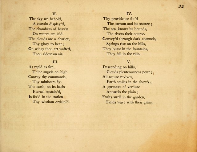 Hymns, Suitable for the Devotion of  Families and Churches: selected from various authors page 55