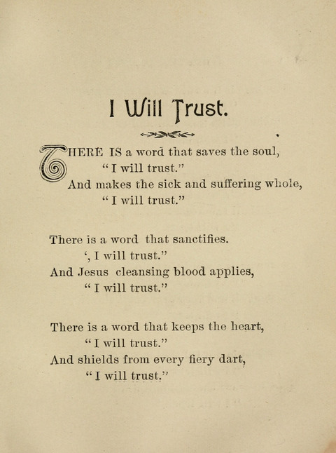 Hymns and Song of the Four-Fold Gospel and the Fullness of Jesus page 39