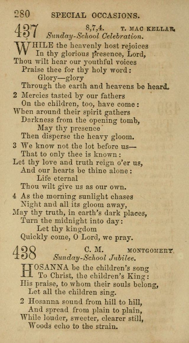 Hymns for Schools and Families, Specailly Designed for the Children of the Church page 287