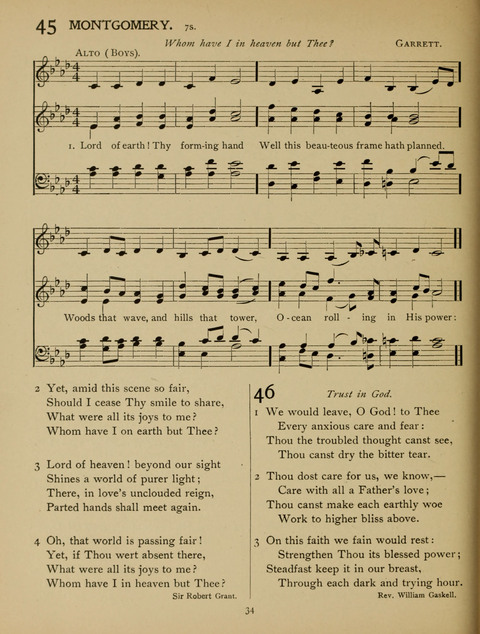 High School Hymnal: a collection of Psalms and Hymns for the use of High Schools and Seminaries page 26