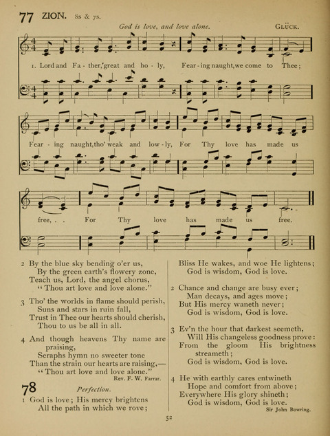 High School Hymnal: a collection of Psalms and Hymns for the use of High Schools and Seminaries page 44