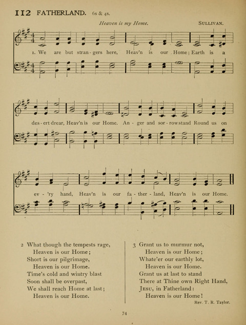 High School Hymnal: a collection of Psalms and Hymns for the use of High Schools and Seminaries page 66