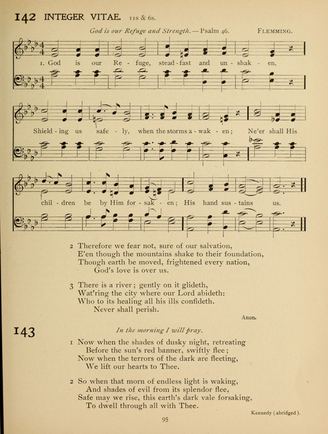 High School Hymnal: a collection of Psalms and Hymns for the use of High Schools and Seminaries page 87