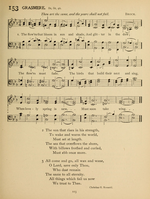 High School Hymnal: a collection of Psalms and Hymns for the use of High Schools and Seminaries page 95