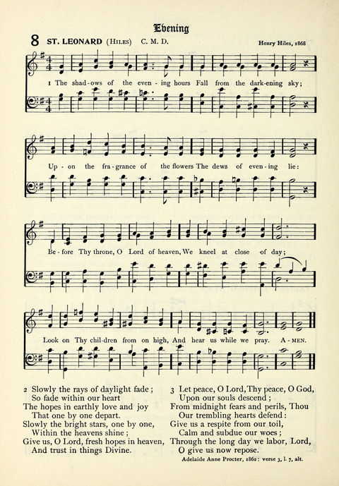 The Haverford School Hymnal: for use in The Haverford School page 115