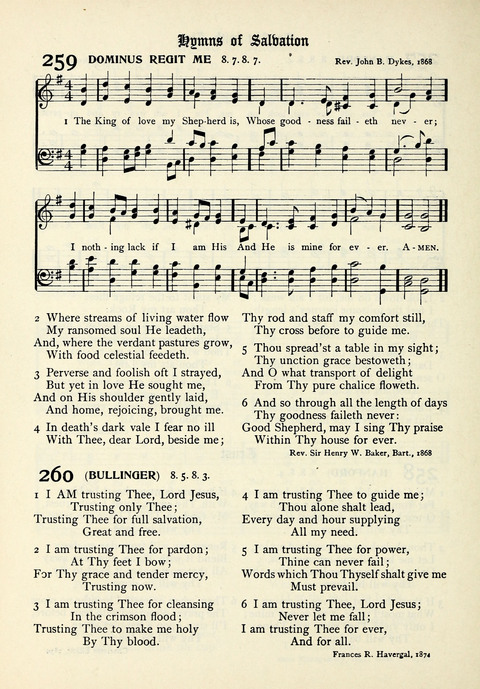 The Haverford School Hymnal: for use in The Haverford School page 305