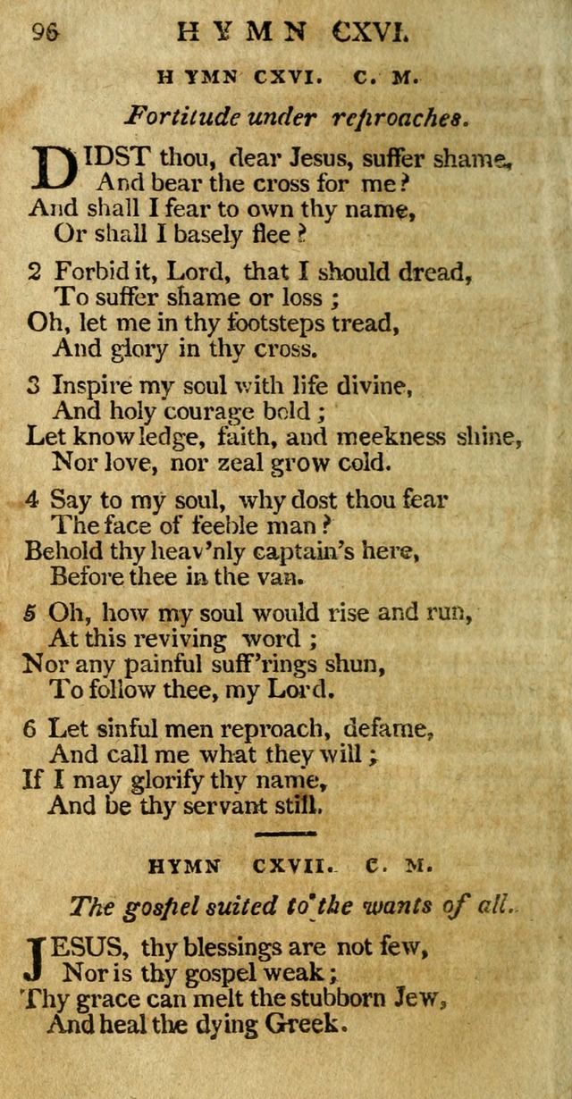 The Hartford Selection of Hymns from the most approved authors to which are added, a number never before published. page 105