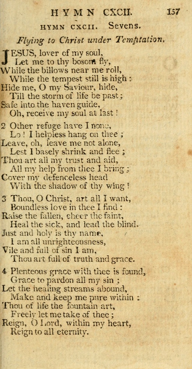 The Hartford Selection of Hymns from the most approved authors to which are added, a number never before published. page 168