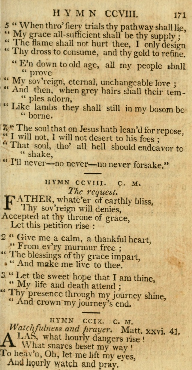 The Hartford Selection of Hymns from the most approved authors to which are added, a number never before published. page 182