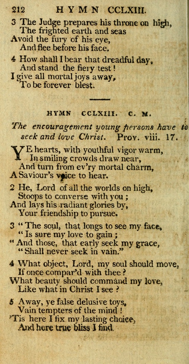 The Hartford Selection of Hymns from the most approved authors to which are added, a number never before published. page 223