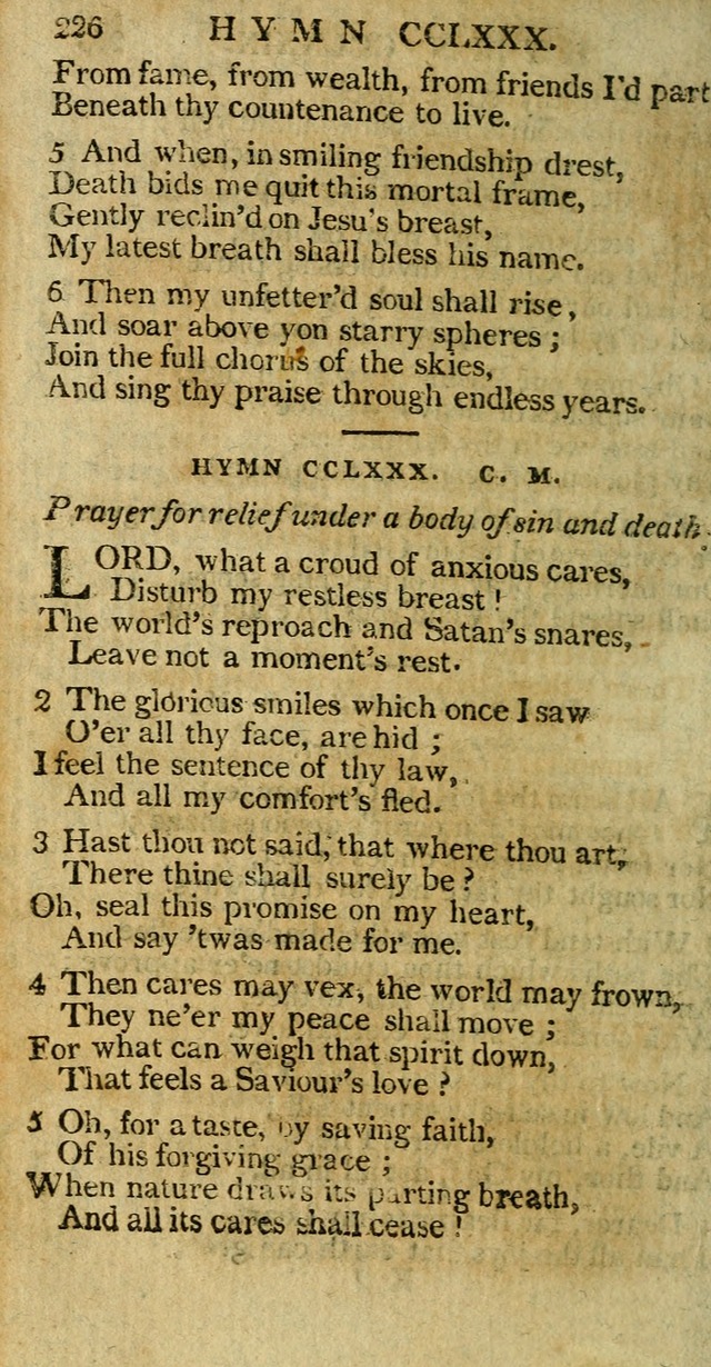 The Hartford Selection of Hymns from the most approved authors to which are added, a number never before published. page 237