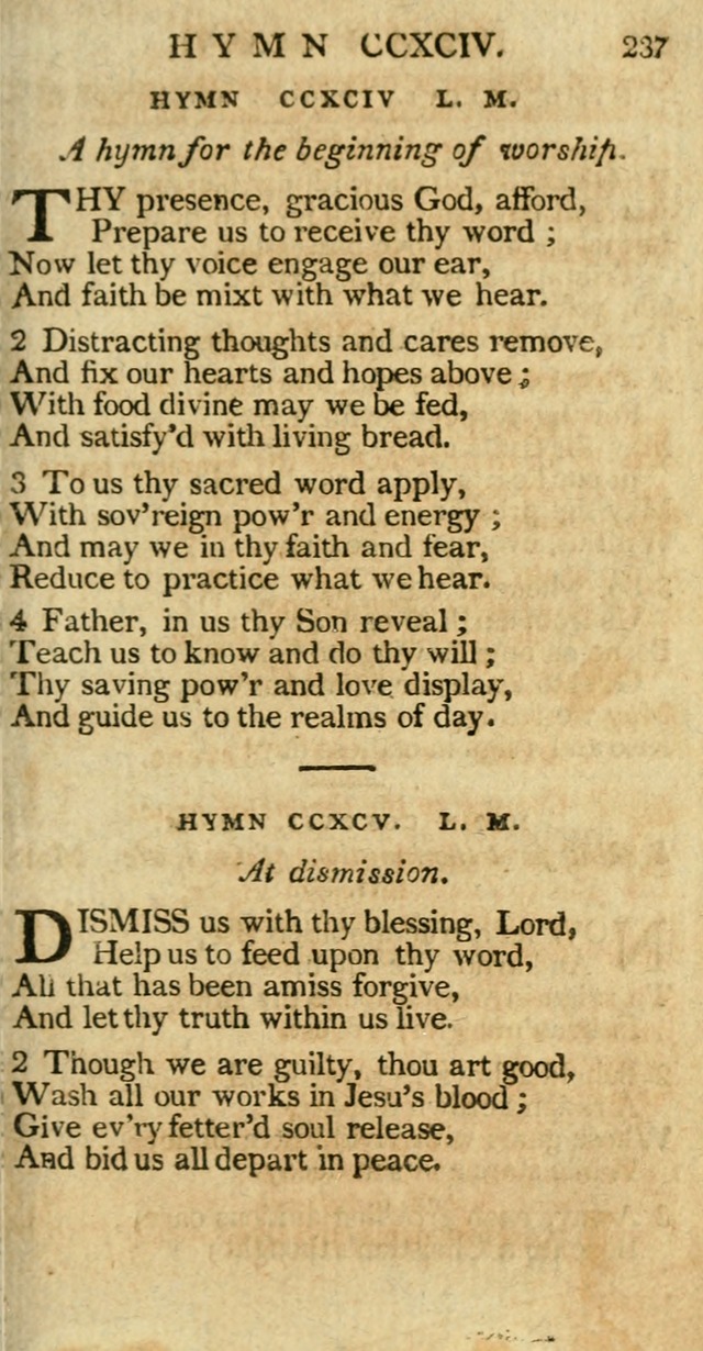 The Hartford Selection of Hymns from the most approved authors to which are added, a number never before published. page 248