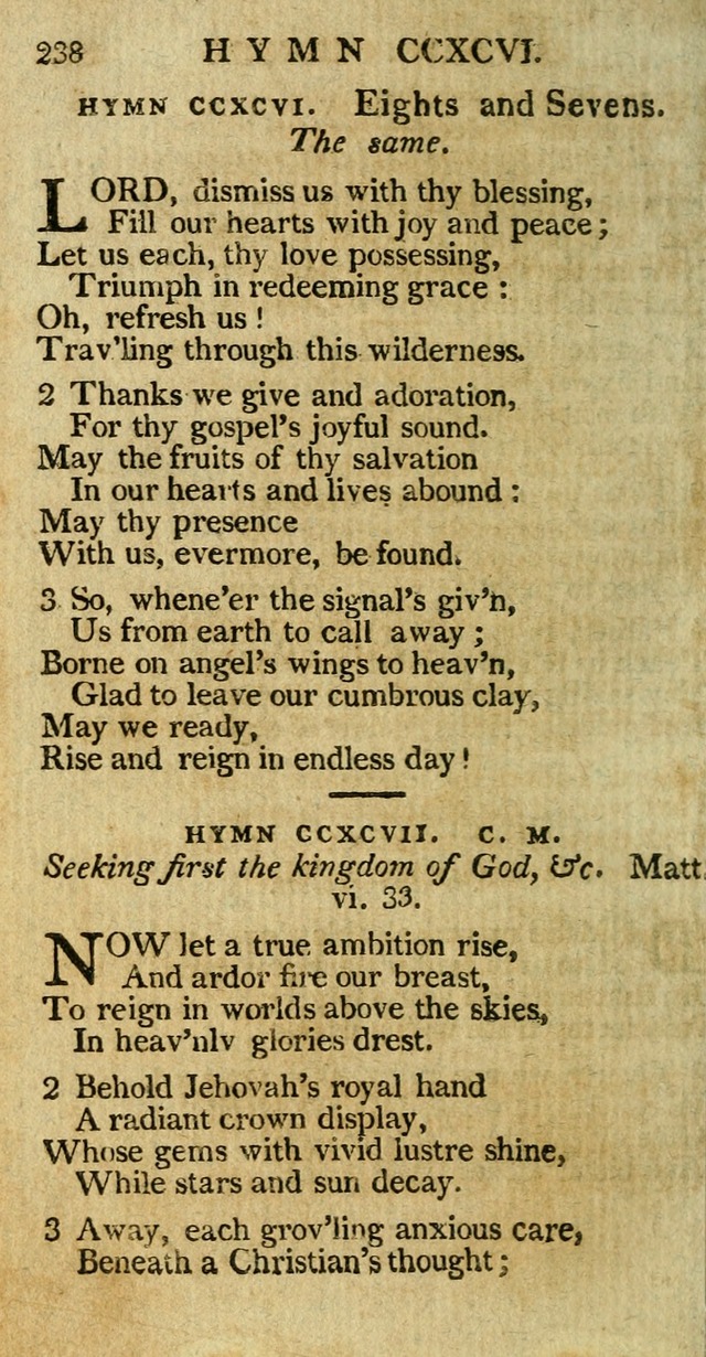 The Hartford Selection of Hymns from the most approved authors to which are added, a number never before published. page 249