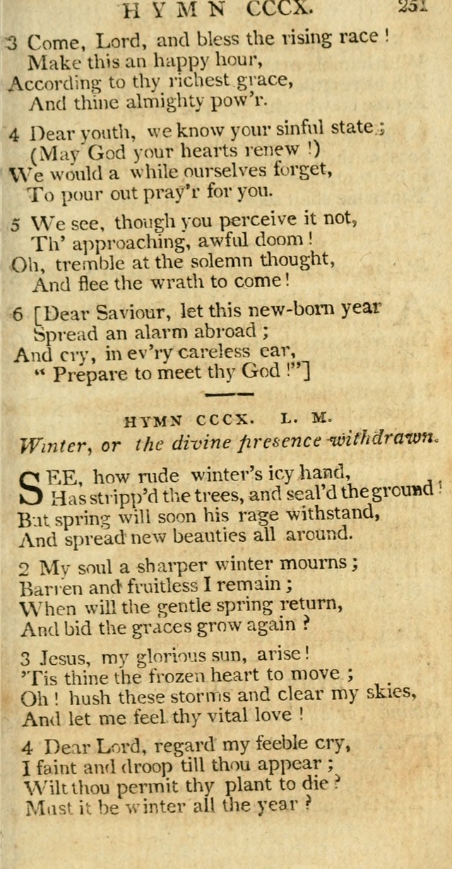 The Hartford Selection of Hymns from the most approved authors to which are added, a number never before published. page 262