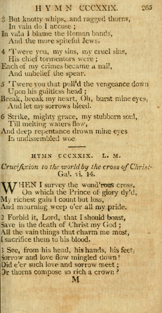 The Hartford Selection of Hymns from the most approved authors to which are added, a number never before published. page 280