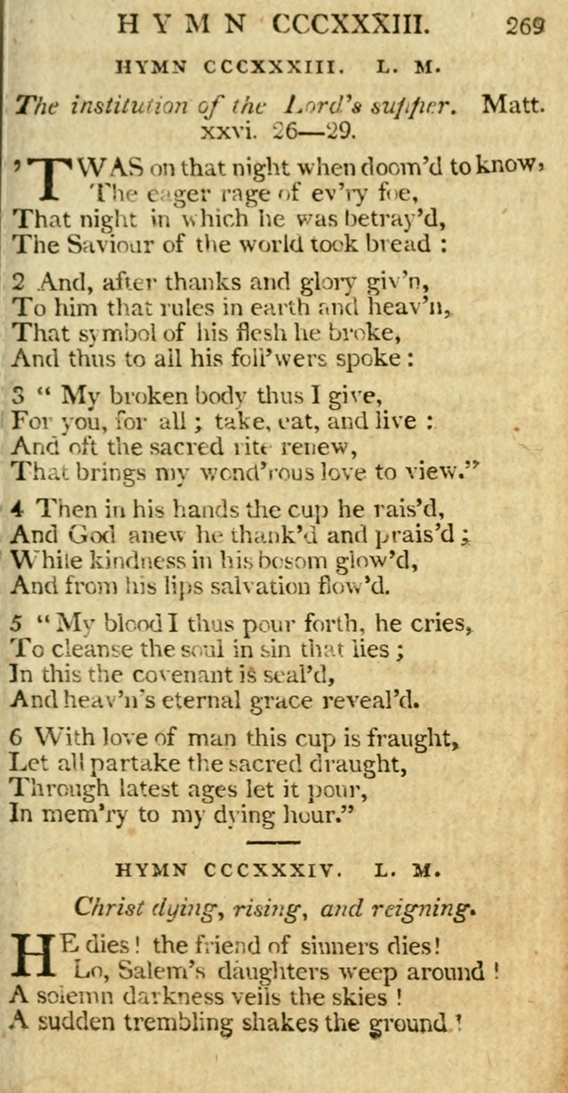 The Hartford Selection of Hymns from the most approved authors to which are added, a number never before published. page 284