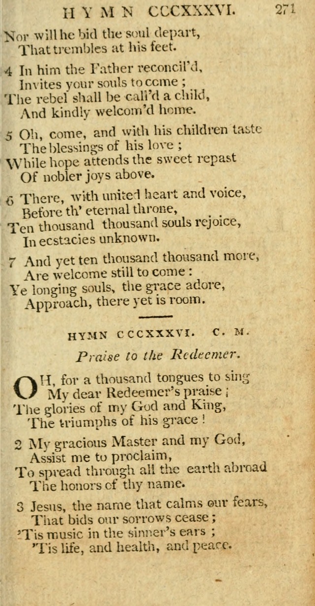 The Hartford Selection of Hymns from the most approved authors to which are added, a number never before published. page 286