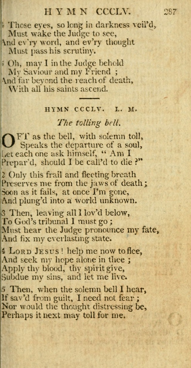 The Hartford Selection of Hymns from the most approved authors to which are added, a number never before published. page 302