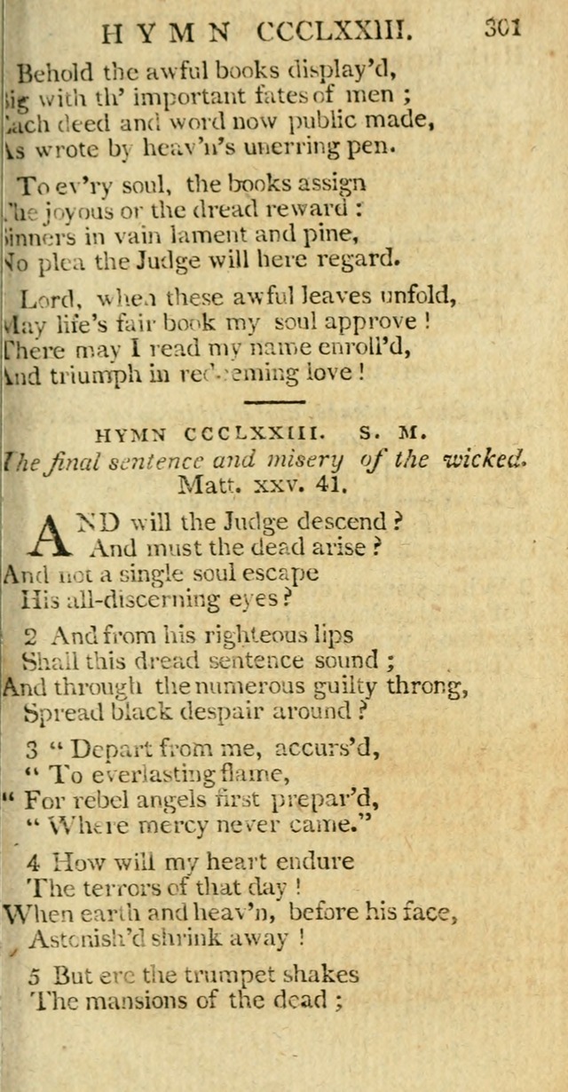 The Hartford Selection of Hymns from the most approved authors to which are added, a number never before published. page 316