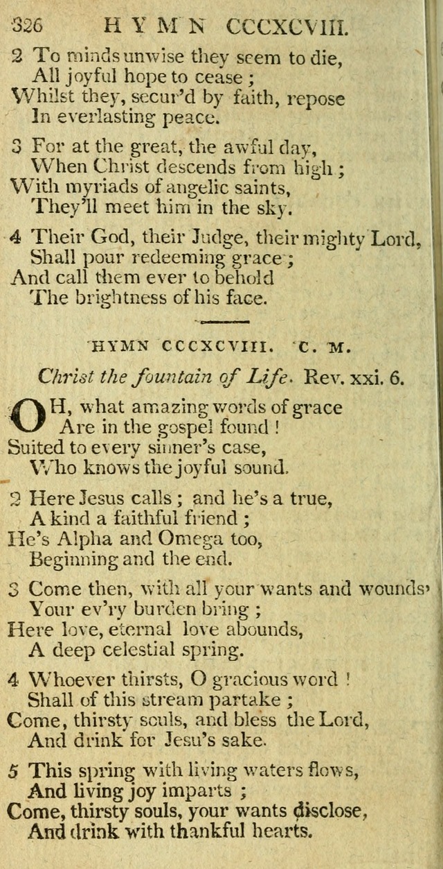 The Hartford Selection of Hymns from the most approved authors to which are added, a number never before published. page 343