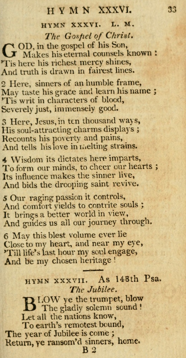 The Hartford Selection of Hymns from the most approved authors to which are added, a number never before published. page 40