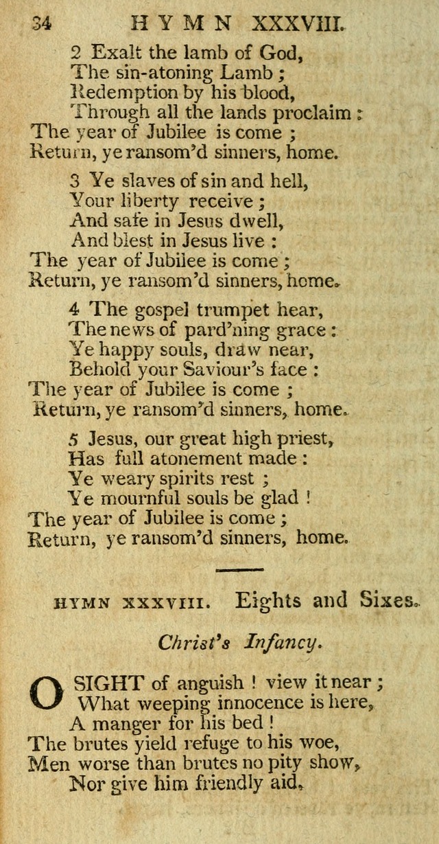 The Hartford Selection of Hymns from the most approved authors to which are added, a number never before published. page 41