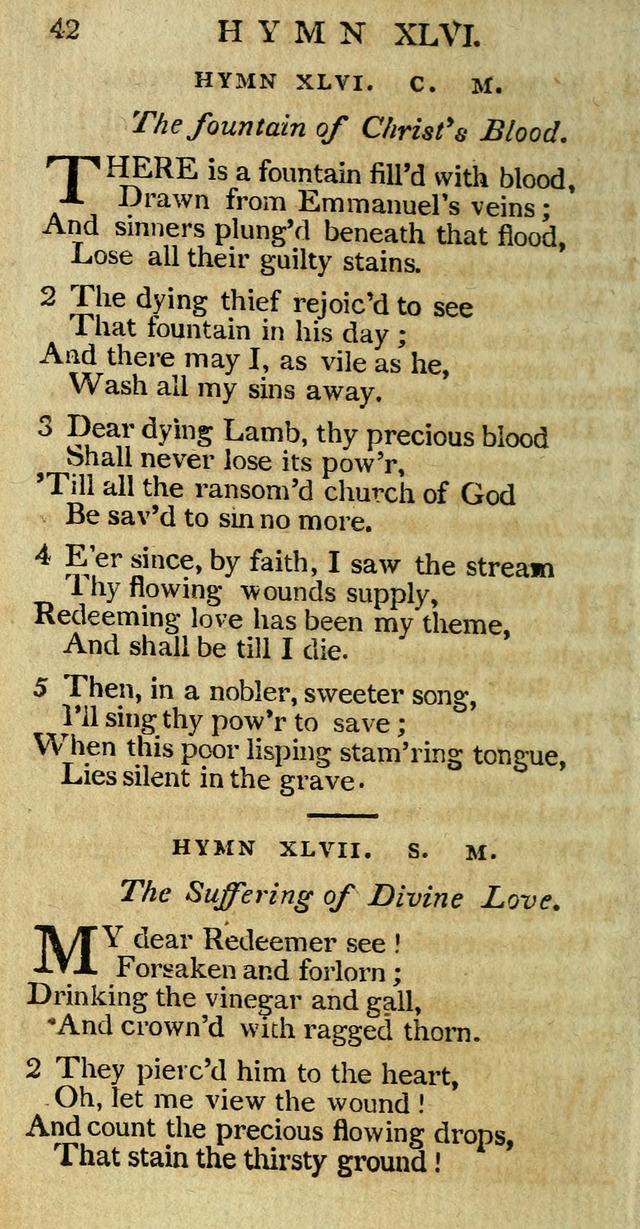 The Hartford Selection of Hymns from the most approved authors to which are added, a number never before published. page 49