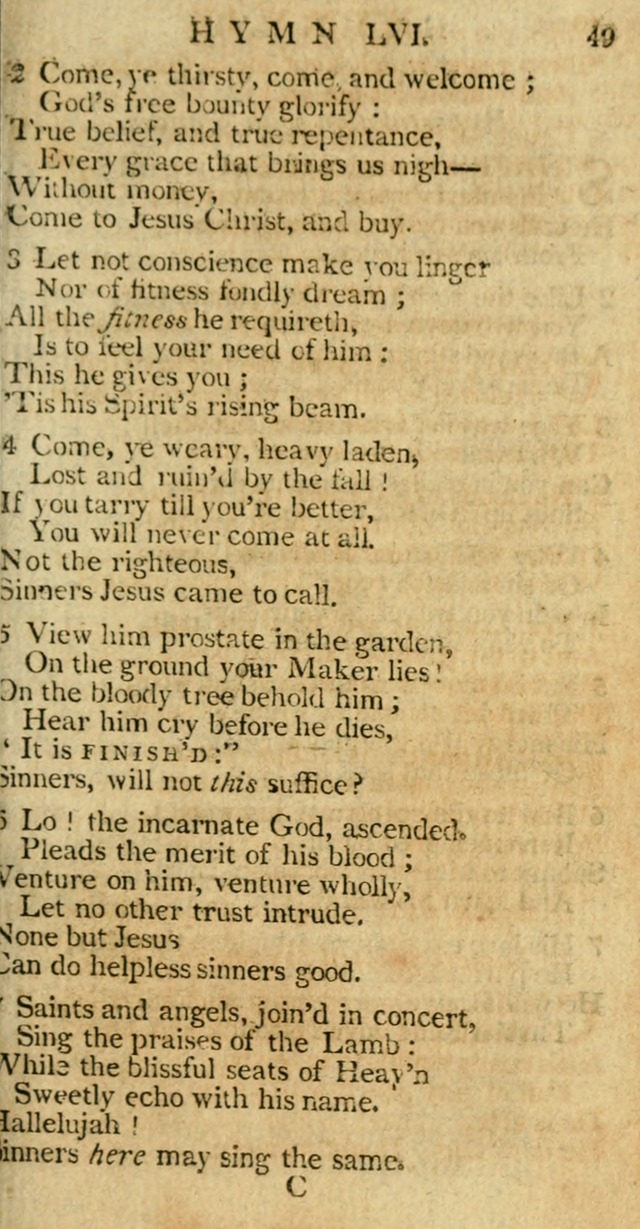 The Hartford Selection of Hymns from the most approved authors to which are added, a number never before published. page 56