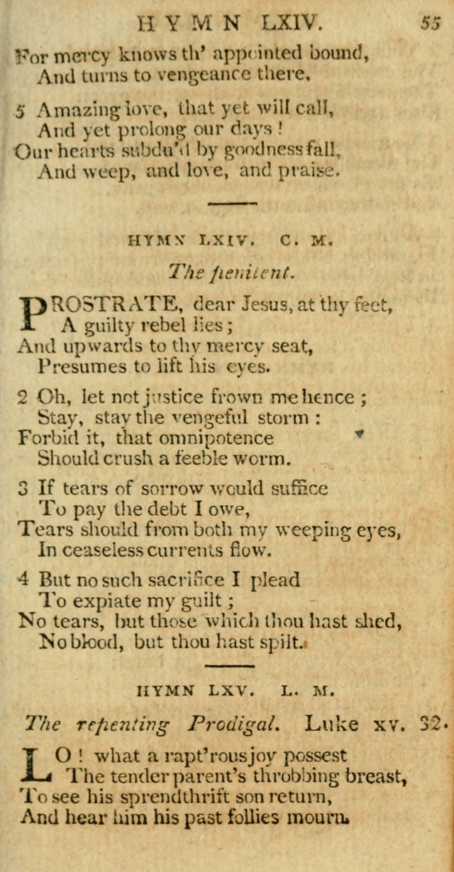 The Hartford Selection of Hymns from the most approved authors to which are added, a number never before published. page 62