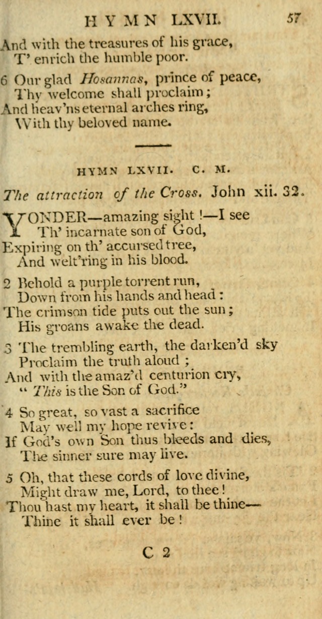 The Hartford Selection of Hymns from the most approved authors to which are added, a number never before published. page 64