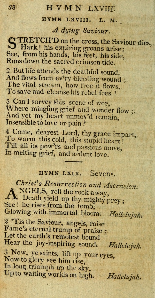 The Hartford Selection of Hymns from the most approved authors to which are added, a number never before published. page 65