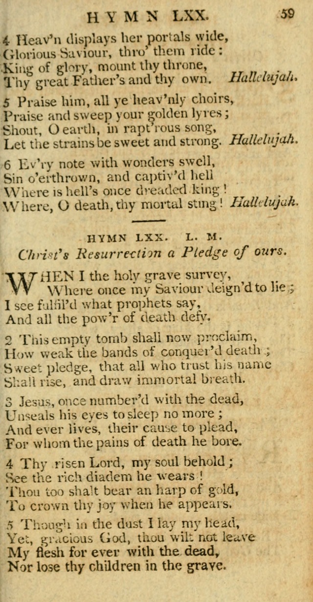 The Hartford Selection of Hymns from the most approved authors to which are added, a number never before published. page 66