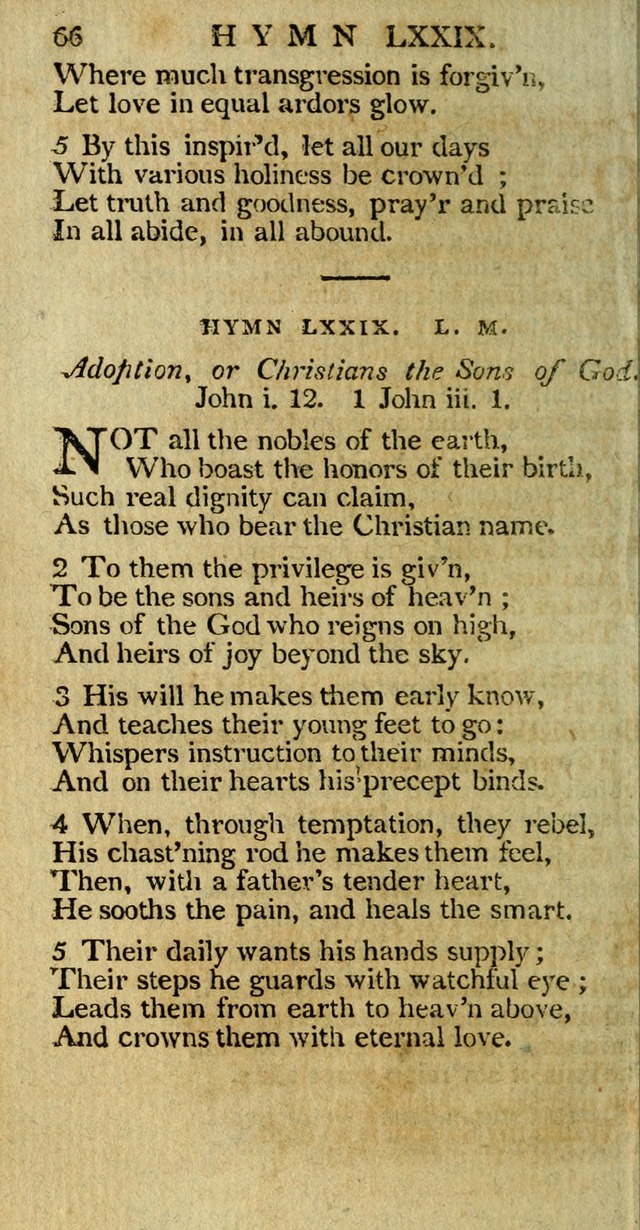 The Hartford Selection of Hymns from the most approved authors to which are added, a number never before published. page 73