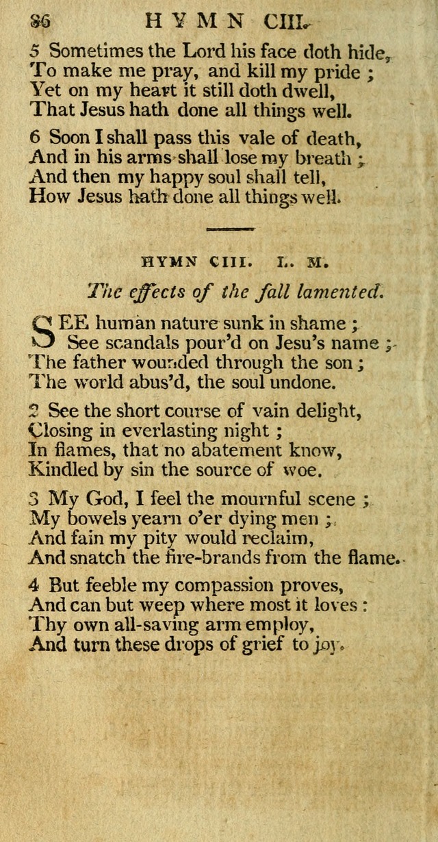 The Hartford Selection of Hymns from the most approved authors to which are added, a number never before published. page 95