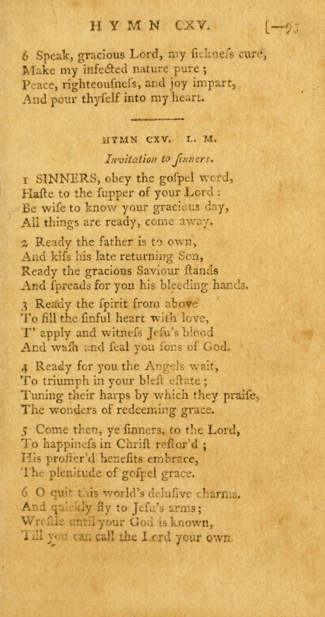 The Hartford Selection of Hymns from the Most Approved Authors: to which are added a number never before published page 100