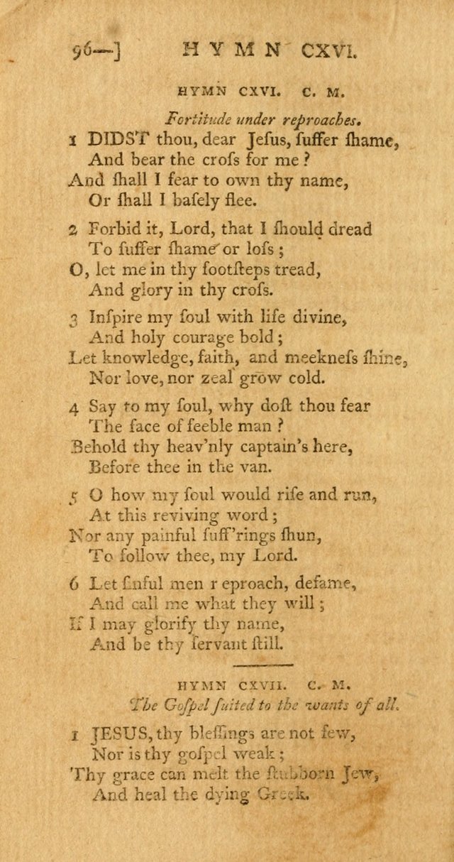 The Hartford Selection of Hymns from the Most Approved Authors: to which are added a number never before published page 101