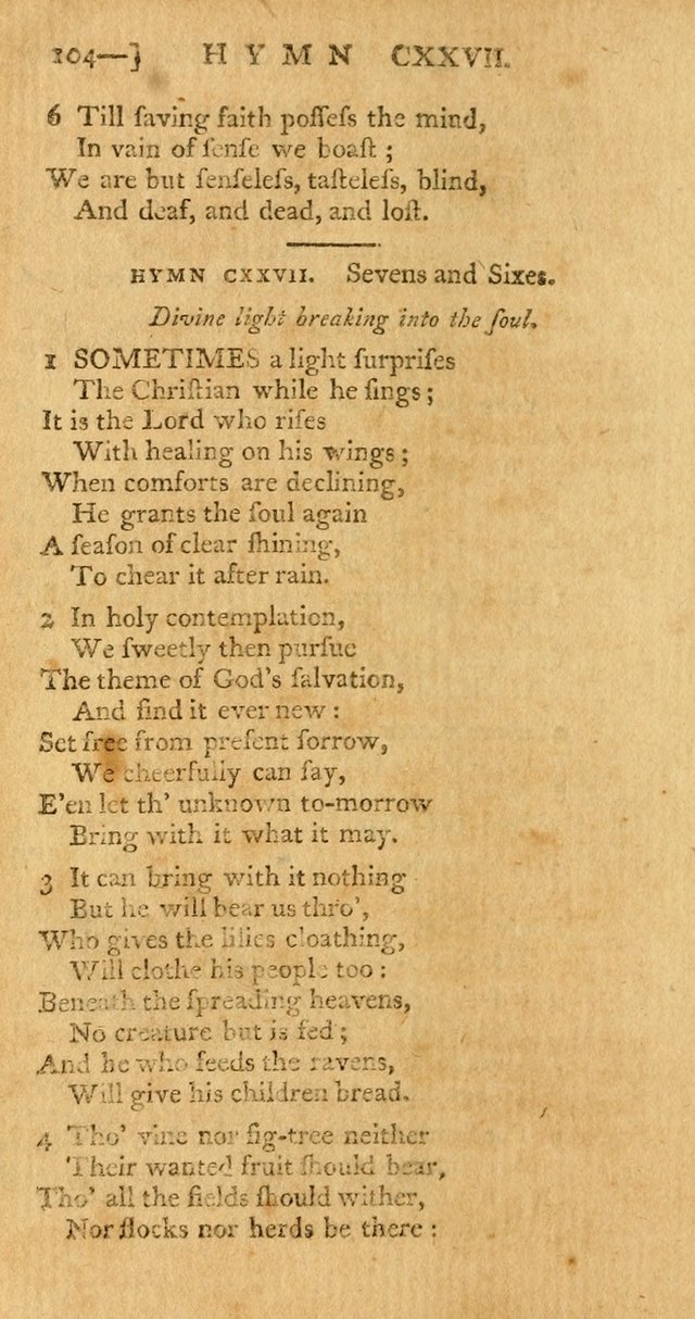 The Hartford Selection of Hymns from the Most Approved Authors: to which are added a number never before published page 109